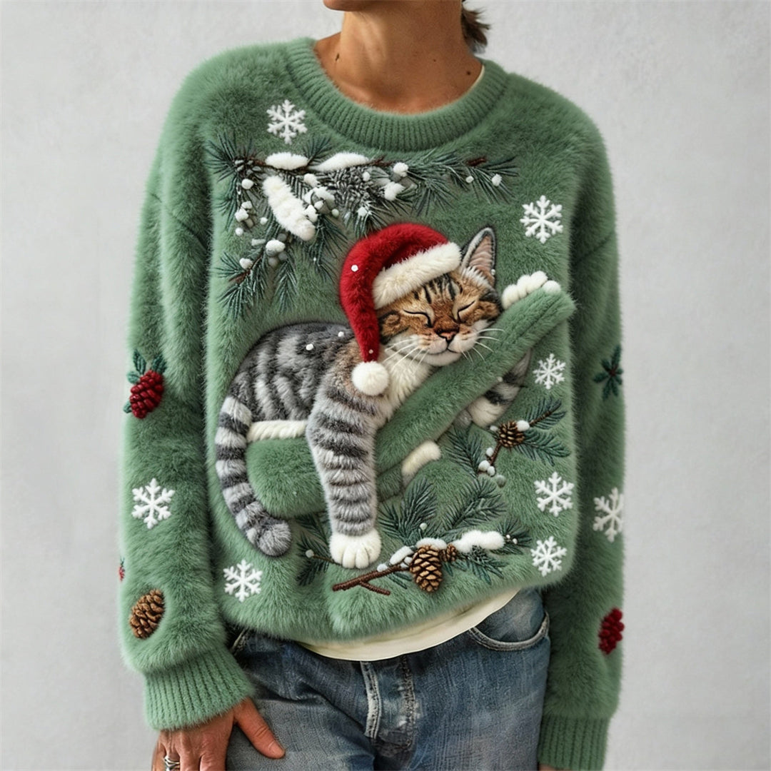 GattoInverno™ | Soft Christmas Sweater for Women