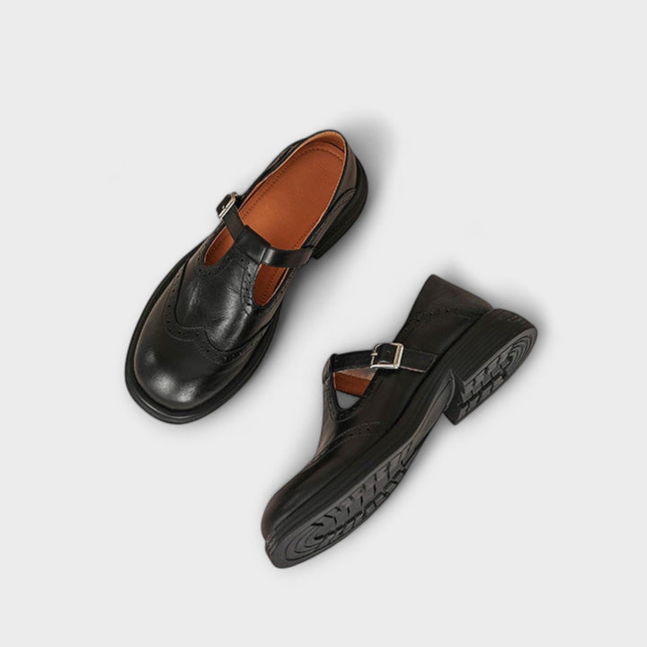 Madeleine™ | Classic Genuine Leather Mary Janes