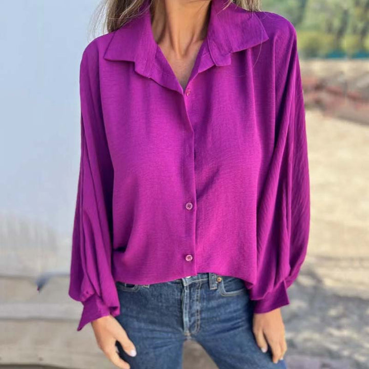 Annie Boutique™ | Stylish Buttoned Blouse